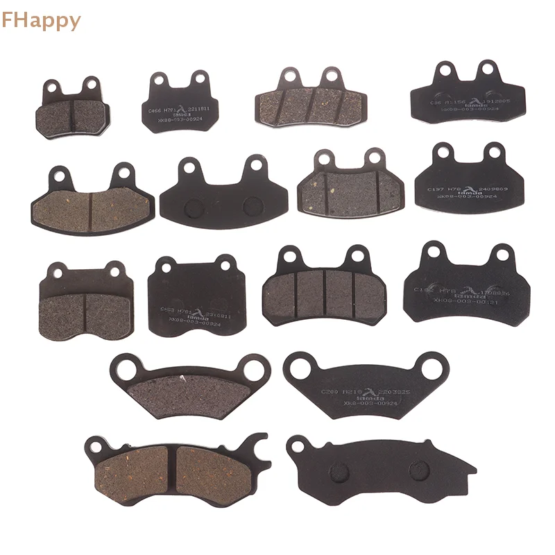 

1 Pair 50cc-250cc ATV Quad Go Kart Most Chinese Dirt Pit Bike Scooter Hydraulic Front Rear Brake Pads Motorcycle Brake Pads