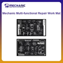 MECHANIC OFFICIAL V77/78 Multi-functional Heat Insulation Anti-static Repair Work Mat For Phone Repair Welding PCB ICU Repair