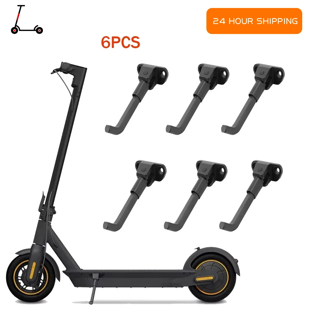 

6PCS Folding Foot Support Stand Replacement Accessories For Segway Ninebot Max G30/G30D Electric Scooter Parking Stand Kickstand