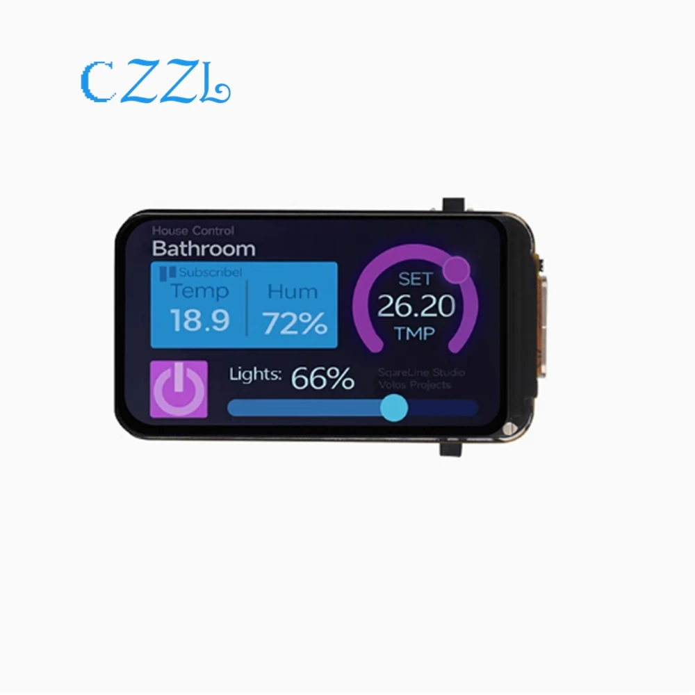 

LCD screen development board WiFi 6/Bluetooth 5 onboard RGB color light beads