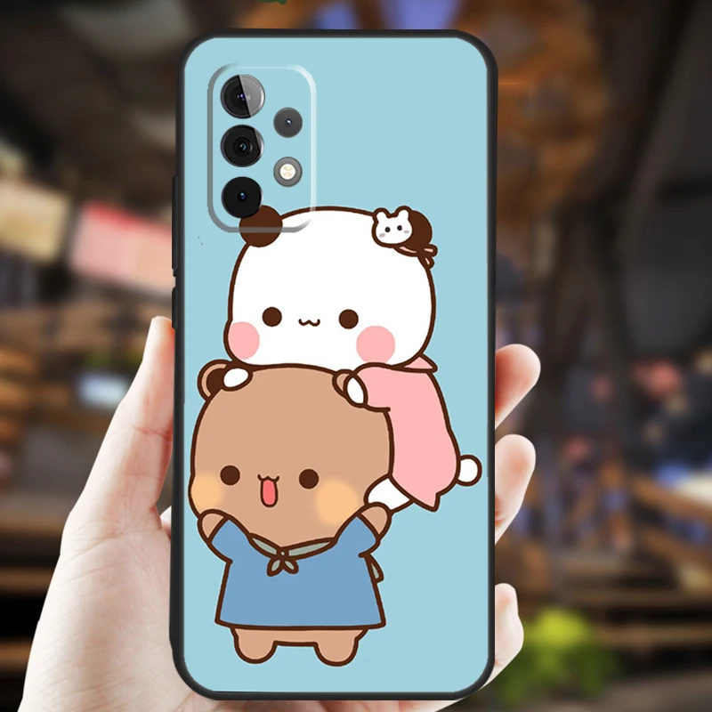 Cute BuBu DuDu Case For Samsung Galaxy A52 A32 A22 A12 A13 A33 A53 A73 A14 A34 A54 A50 A51 A71 A52S Cover