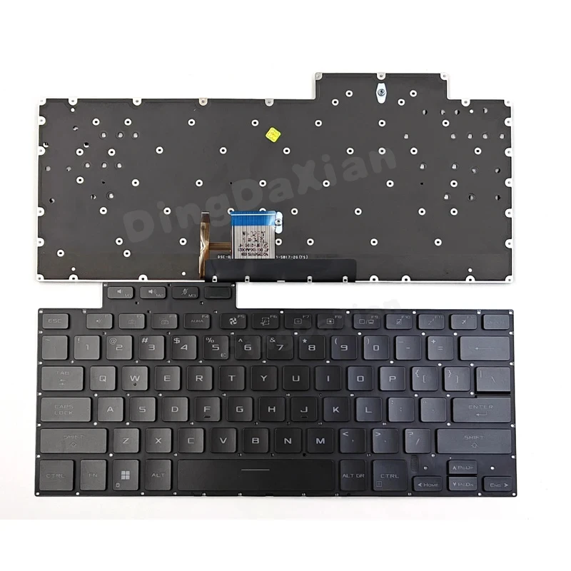 

D+New For Asus ROG Flow X16 GV601 GV601RE GV601RM GV601RW 2022 Laptop Keyboard US Backlit