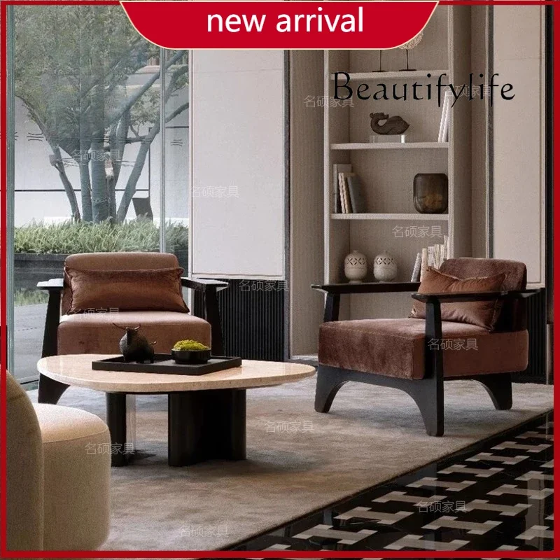 

BJ Muebles Para Hogar Light Luxury Hotel Lobby Negotiation Sofa Sales Office Clubhouse Rest Reception Sofa Combination