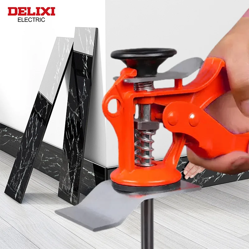 DELIXI ELECTRIC Jack-up Device One-column Tile Height Regulator Height Elevator Tile Tile Elevation Locator Crowbar Tools