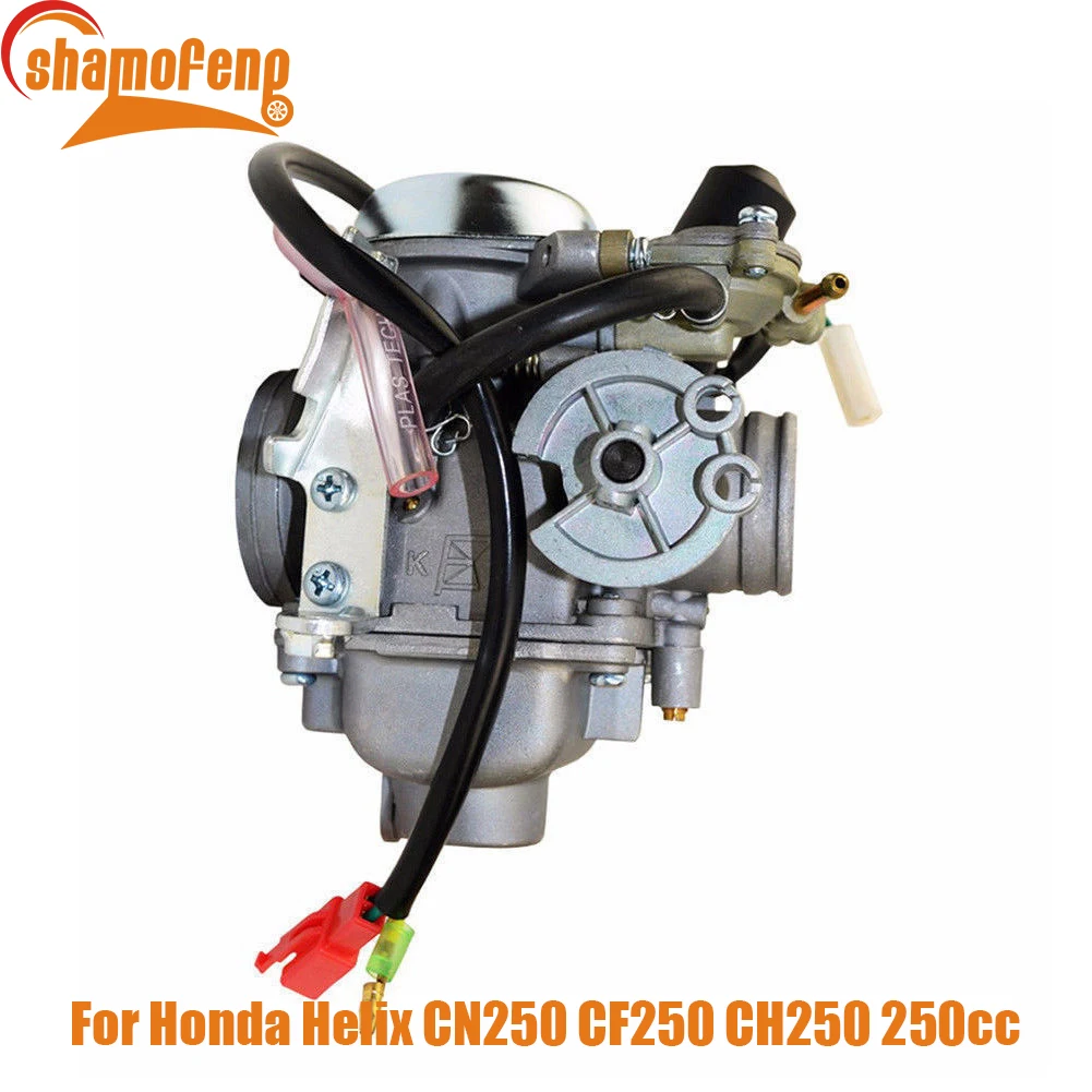 Carburetor PD30J For Honda Helix CN 250 CN250 CF250 CH250 250cc Engine Moped Go Karts 1986-2008