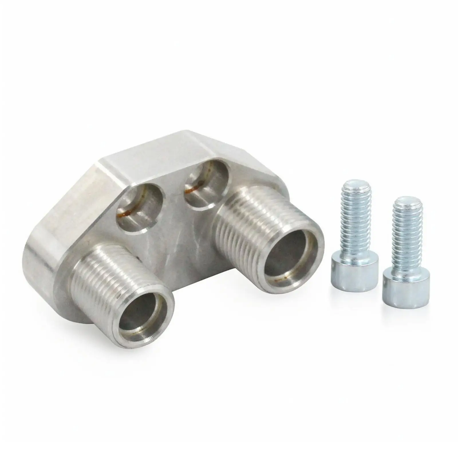 Aluminum Alloy AC Compressor Adapter for 7176 Compressor SD7B10 Conversion Fitting with Mounting Screws
