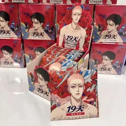 New Old Xian 19 Days Merch Cocoon Breaking Series Laser Badge He Tian, Mo Guanshan Characters Flash Badges Fans Gift