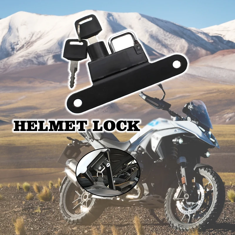 GS1300 Motorcycle Accessories For BMW R1300GS R 1300 GS GS1300 2023 2024 2025 Helmet Lock Side Anti-theft Security with 2 Keys