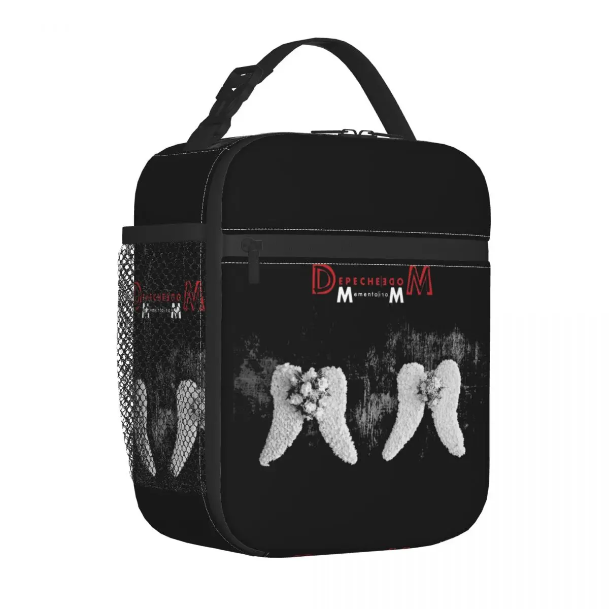 Depeche Cool Mode Heavy Metal Rock Band Portable Lunch Box Women Waterproof Thermal Cooler Food Insulated Lunch Bag Children