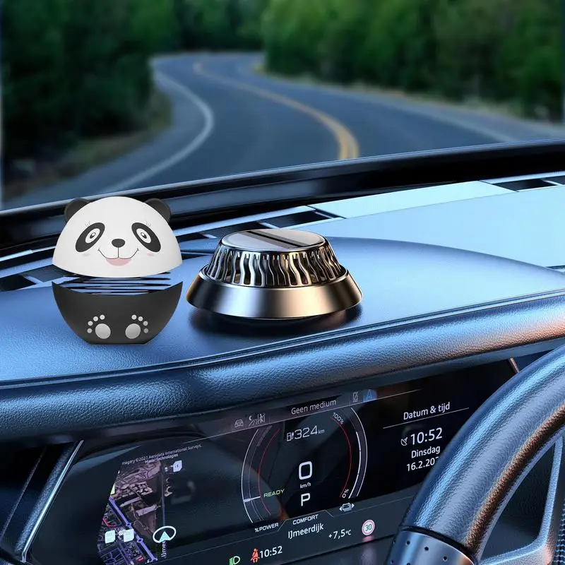 Panda Bobbleheads For Car Dashboard Bobblehead Panda Ornaments Car Dashboard Dashboard Panda Car Dashboard Shaking Toy For SUV