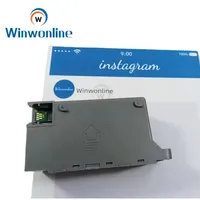 2x C9345 Maintenance Box with Chip for Epson L15150 L15180 15160 L6550 L6570 L6580 WorkForce 7820 WF-7840 L6558 ET-5800 ST-C8000