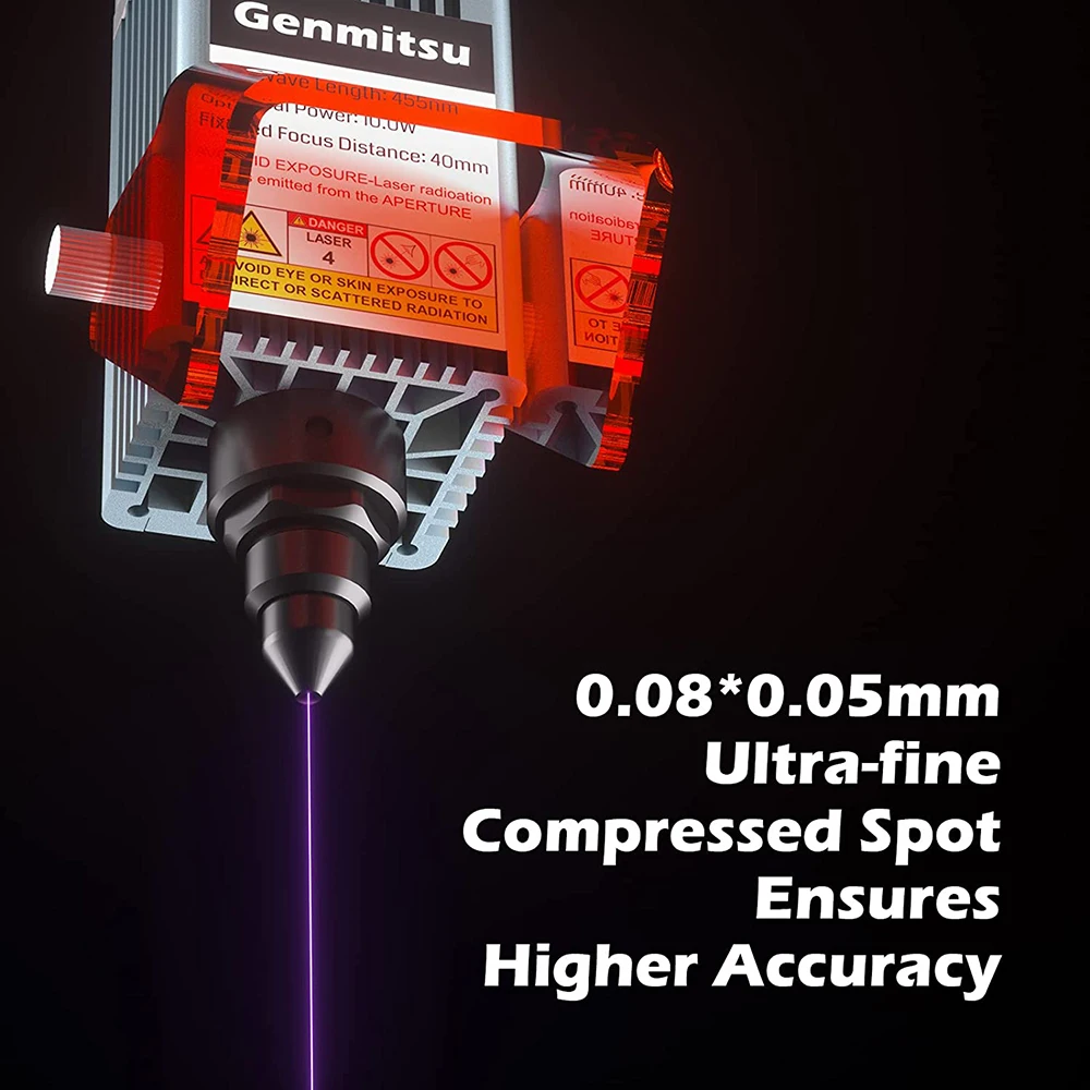 10W FAC Laser Module With Laser Safety Shield For Laser Engraving Machine CNC