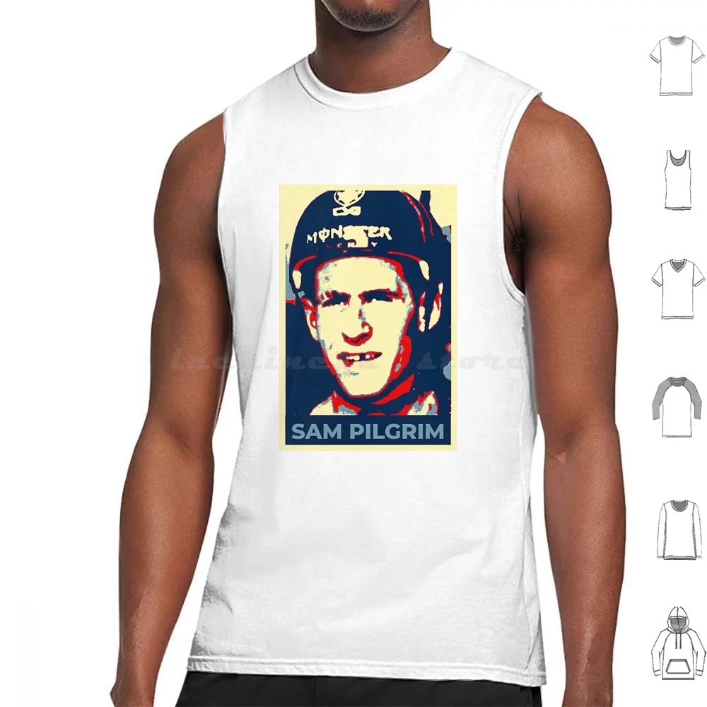 Sam Pilgrim Tank Tops Vest Sleeveless Sam Pilgrim Sampilgrim Sam Pilgrim Sam Sam Plgrim Sam Pilgrim Send It To The Sky