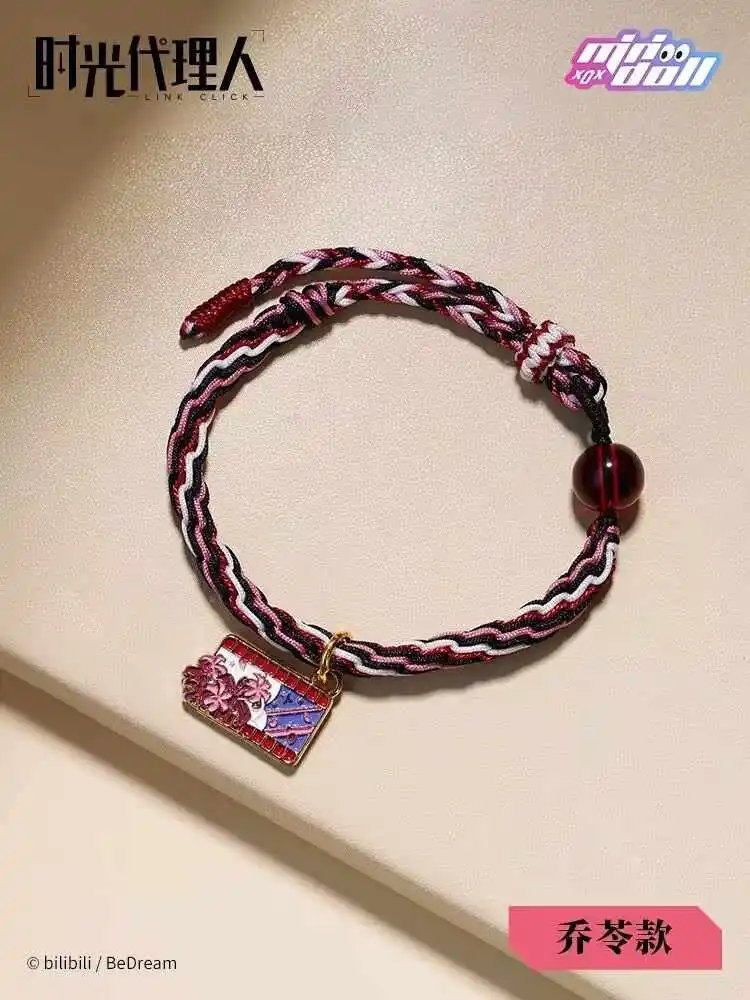 Anime Link Click Lucas Charles Jo Cosplay Bracelet tissé mascotte Fans accessoires Bracelets ornement Souvenir Halloween cadeau de noël