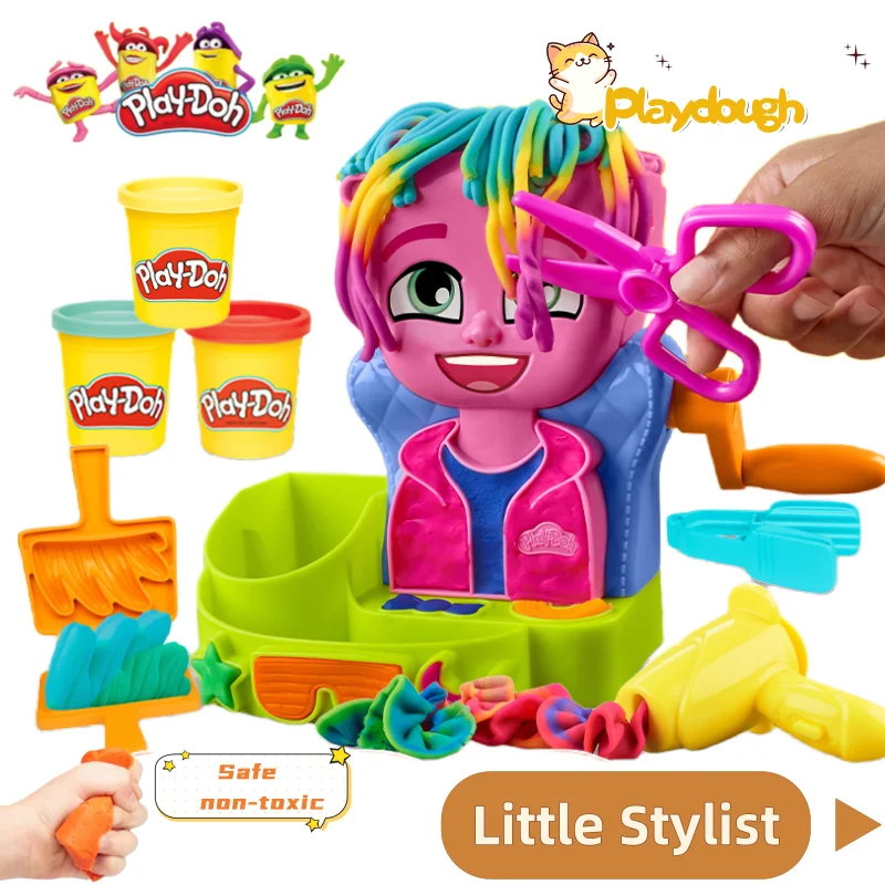 

Play-Doh Cartoon Multicolor Clay Little Sculptor Modeling Clay Toy Set Safe and Non-Toxic Creative DIY Toy for Boys and Girls