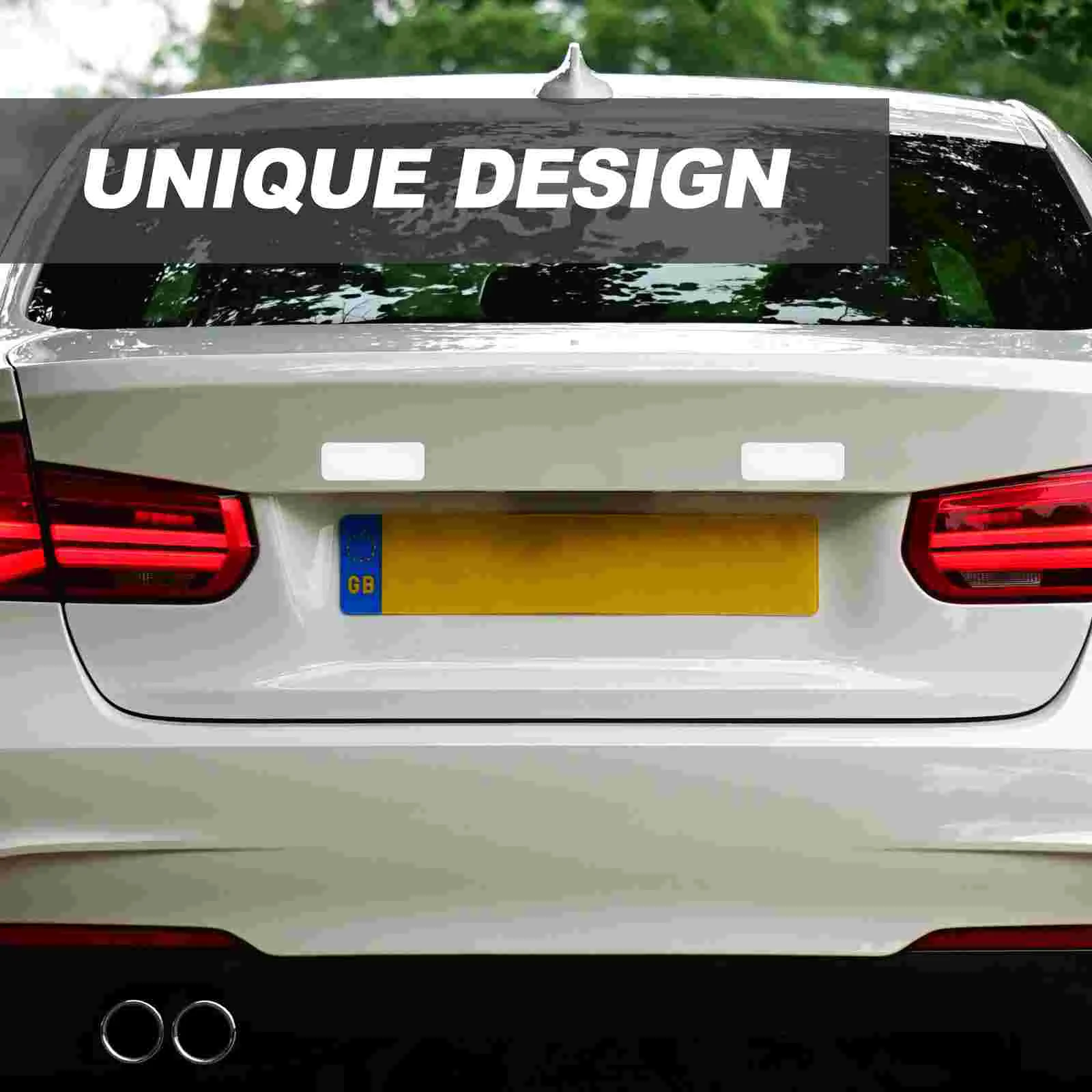 40 Stuks Reflecterende Tape Waarschuwing Reflecterende Sticker Waterdichte Zelfklevende Reflecterende Sticker