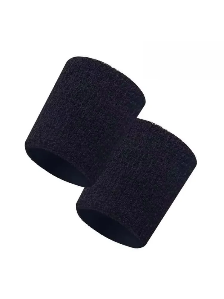 2Pcs Sports Wristbands Towel Tennis Sweat Bands Wrist Guard For Basketball Volleyball Padel Fitness Sweatbands Wrist Wrap