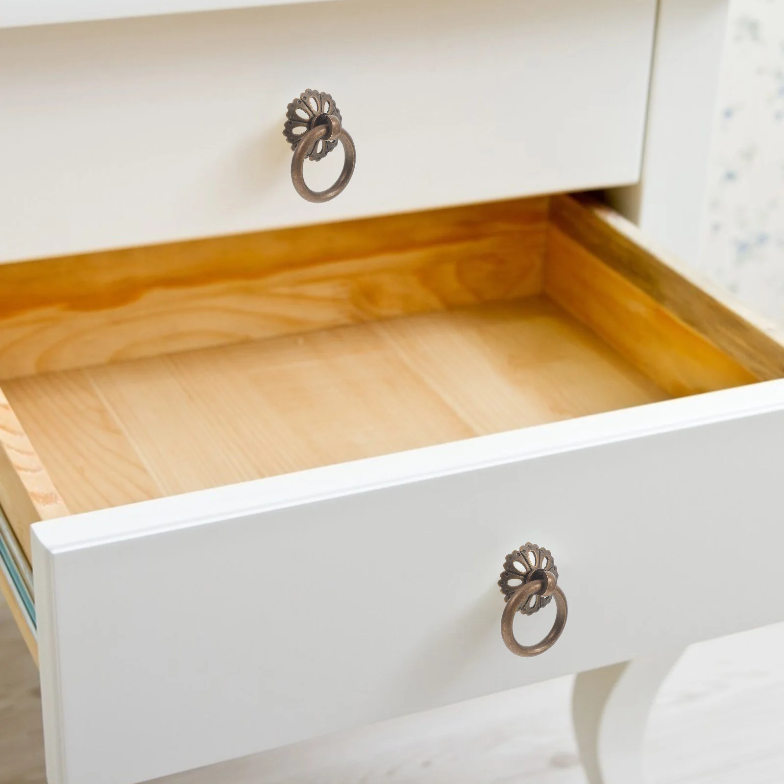 

2pcs Cabinet Knobs Drawer Pulls Copper Alloy Chinese Style Handle For Dresser Wardrobe Kitchen Bathroom Furniture Hardware Metal