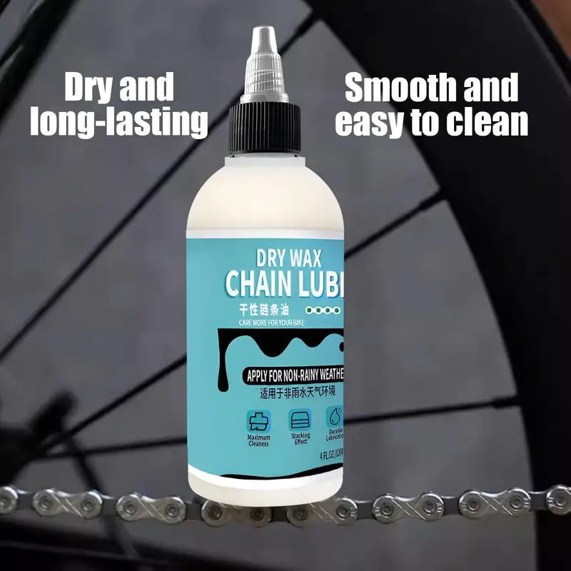 Cycle Chain Oil 120ml Synthetic Lubricating Oil Cycle Tools & Maintenance Aid Chain Wax For All Types Of Cycles Long-Lasting