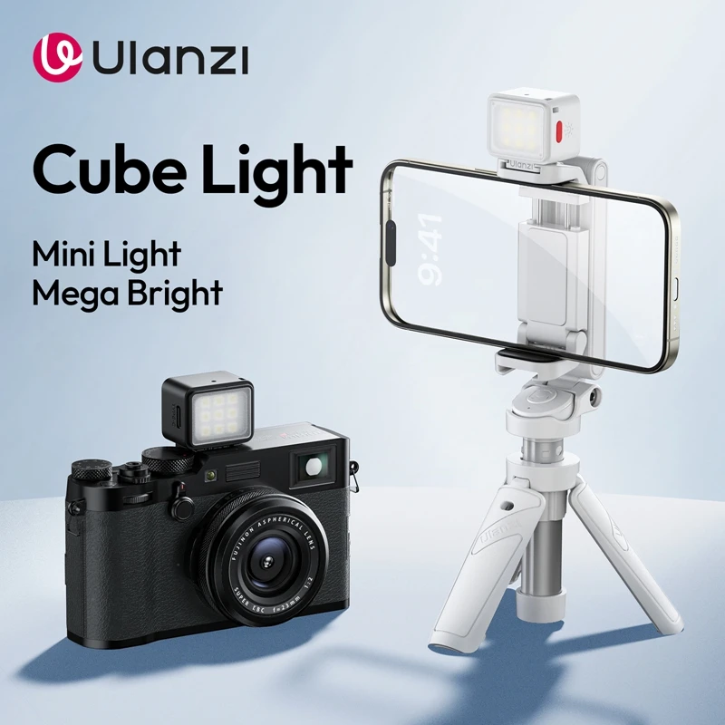 Ulanzi DG01 Cube Light – Die Mini-Beleuchtungslösung für Fotografie, Streaming und vieles mehr