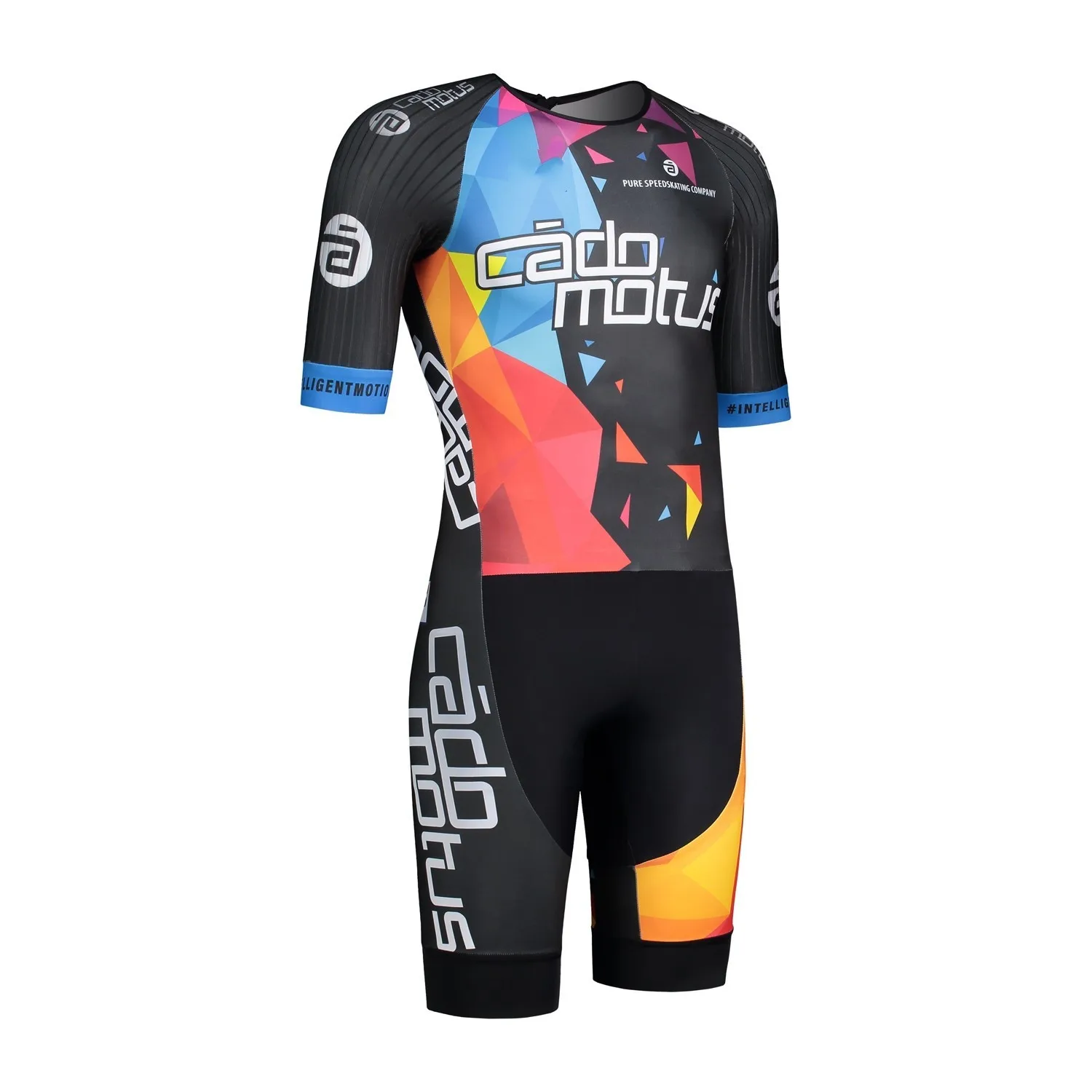 Triathlon Men Skater Suit Bodysuit Skinsuit Speed Inline Roller Skate Riding Speeds Lycra Skating Jumpsuit Roller Skates Apparel