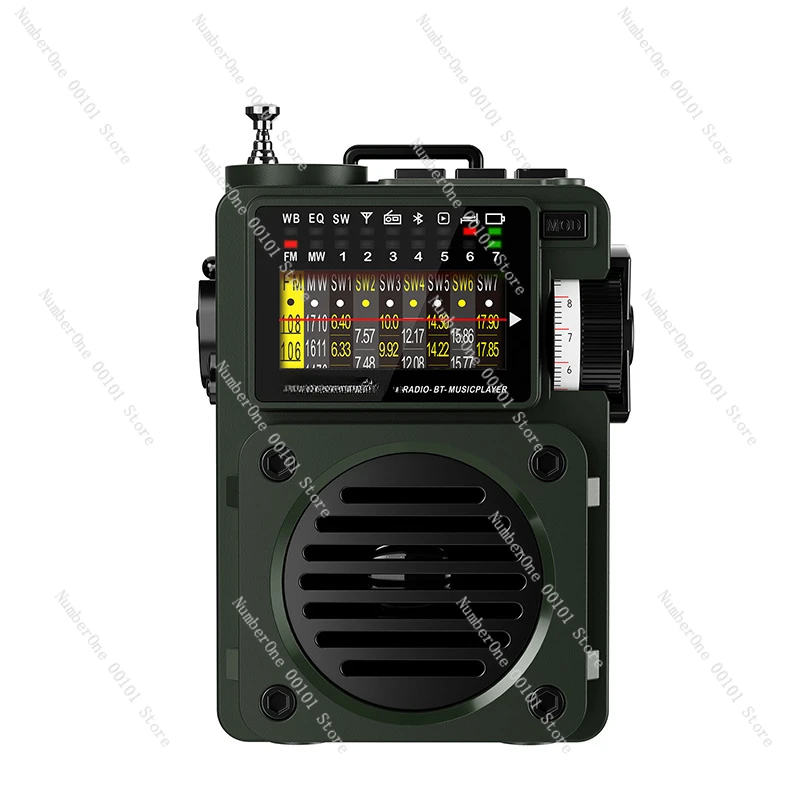 

HRD700 multi-band radio mini small bluetooth small speaker card automatic search