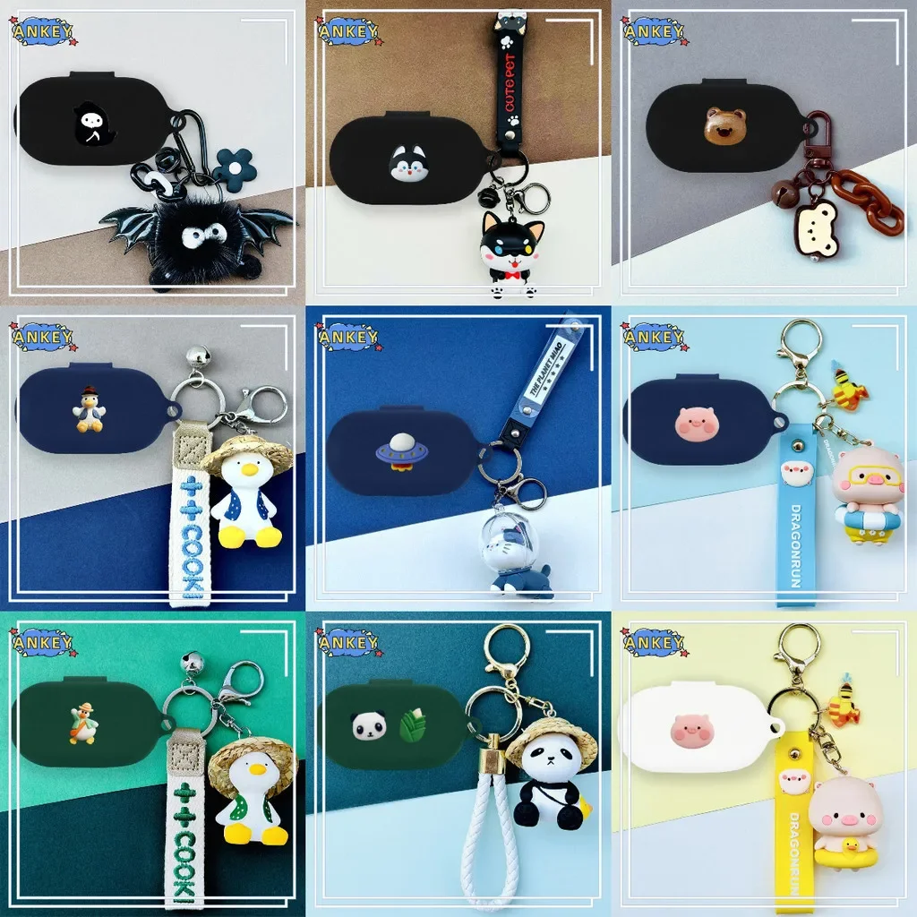 JBL-Étui en silicone souple avec crochet pour casque, housse de protection pour casque, peau de fouet, écouteurs de chien adorable, housse de téléphone de sauna, soundgear JBL-Étui en silicone souple avec crochet pour casque, housse de protection pour casque, peau de fouet, écouteurs de chien adorable, housse de téléphone de sauna, soundgear