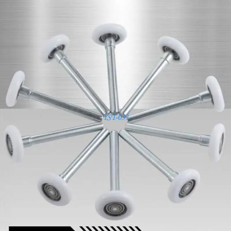E15A 10pcs Garage Door Roller Assembly Window Sliding Disks for Reliable Operation