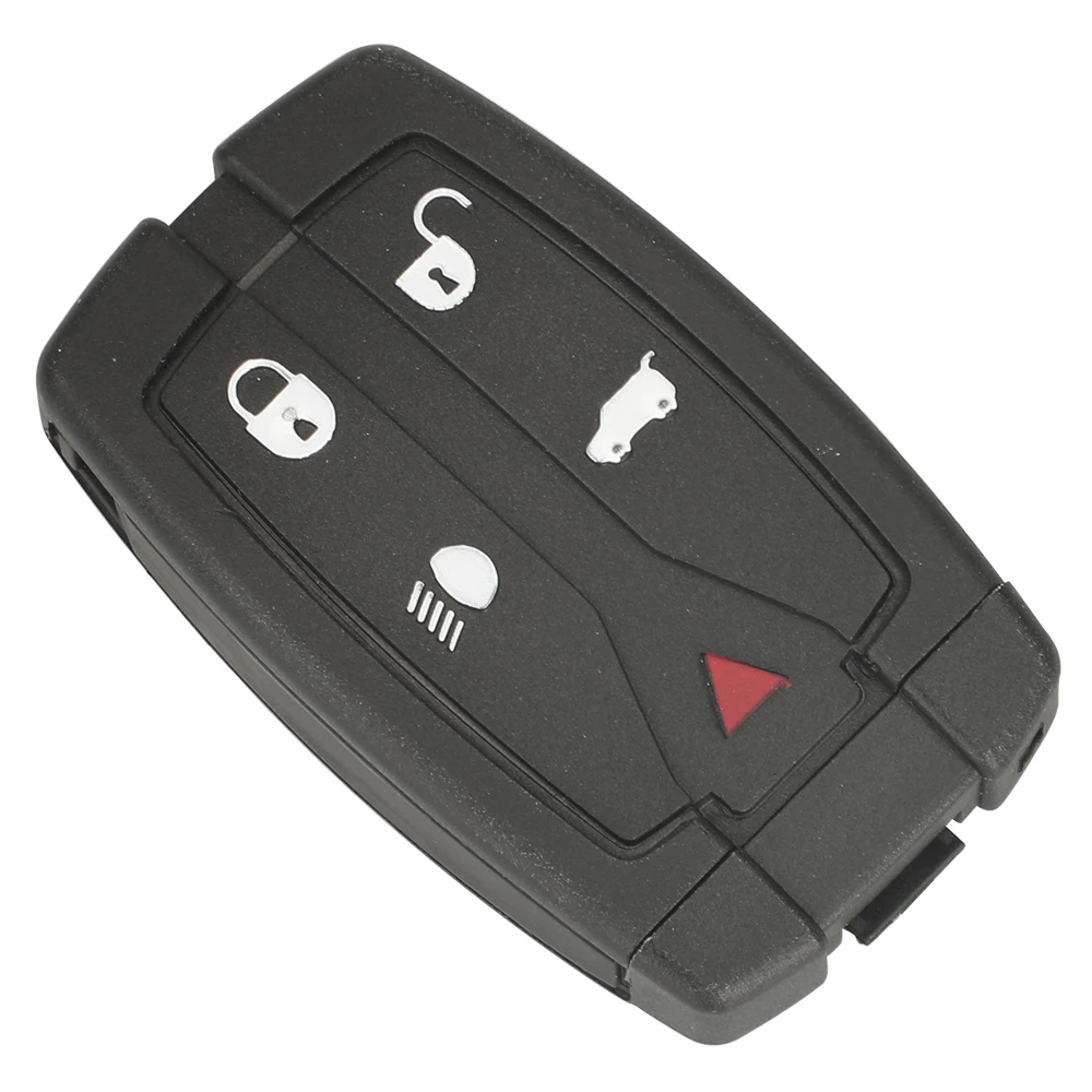 jingyuqin 5Button Smart Remote Car Key Fob 315Mhz/433Mhz ID46Chip For Land Rover Freelander 2 Rechargeable Non-removable battery