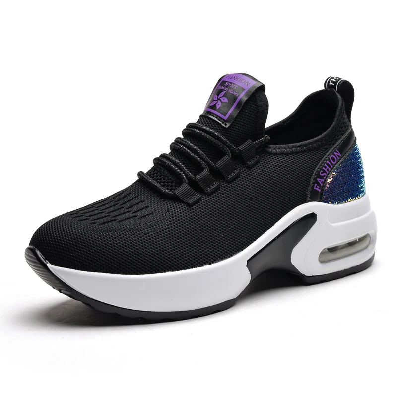 Zapatos de baile para mujer, zapatos deportivos ligeros de malla transpirable para exteriores, zapatillas informales para caminar, Tenis Feminino, Zapatos para Mujer