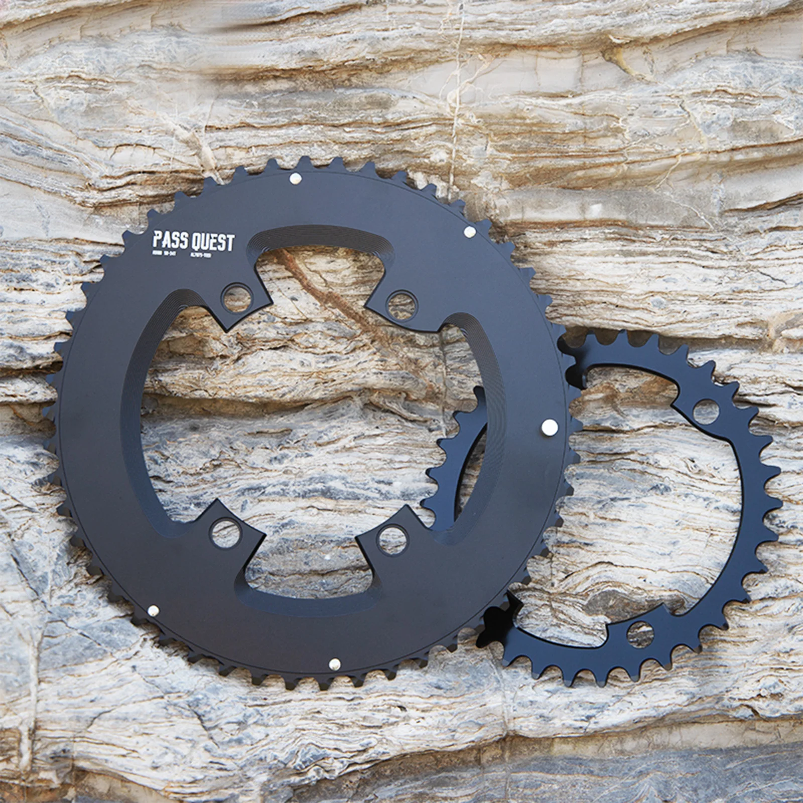 110 Bcd 4 Bolt Chainring for SHIMANO 105 DURA-ACE R9100 11 12 Speed 48-35T 50-34T 52-36T 53-39T 54-40T 56-42T 2X Chainring