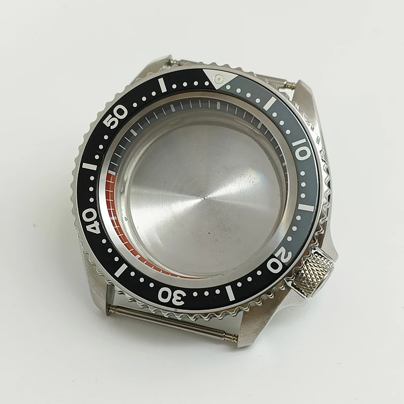 Imagem -02 - Mod Skx007 Sapphire Crystal Glass Ver Case Japão Movimento s Crown Peças de Reposição se Fits Seiko Nh35 Nh36 4r35 7s26