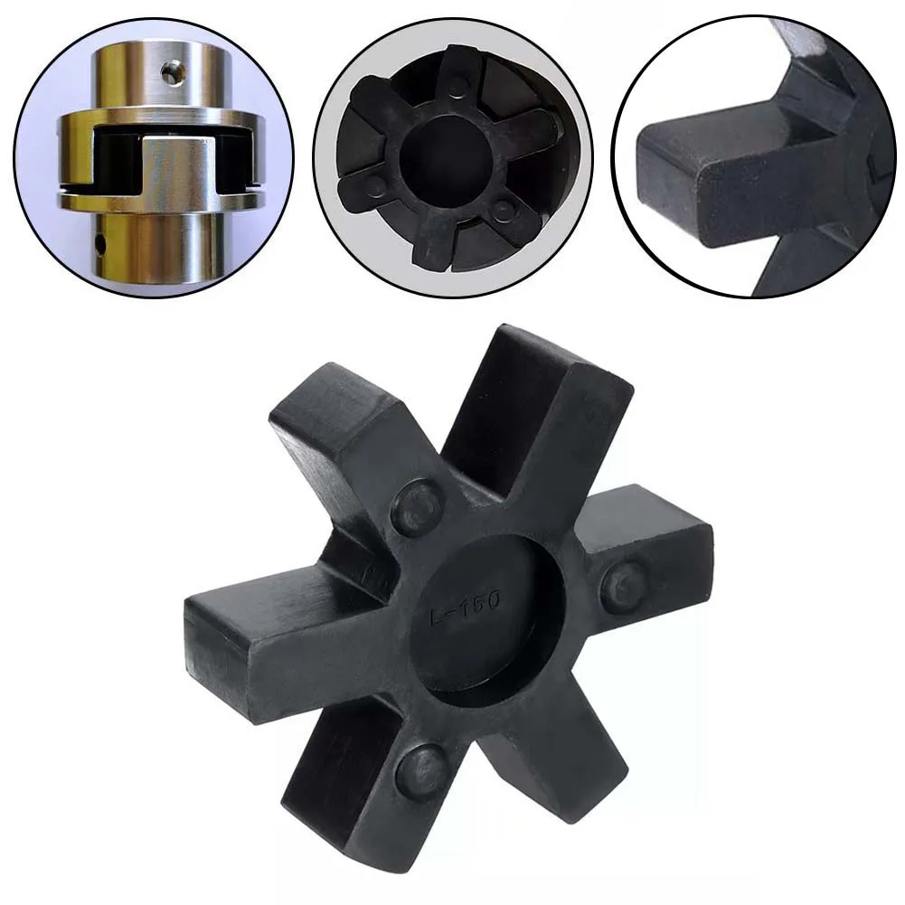 مجموعة من 2 حشوات مرنة متوافقة مع اقتران الفك لـ Lovejoy's Model L150 تقدم متانة وثباتًا معززًا