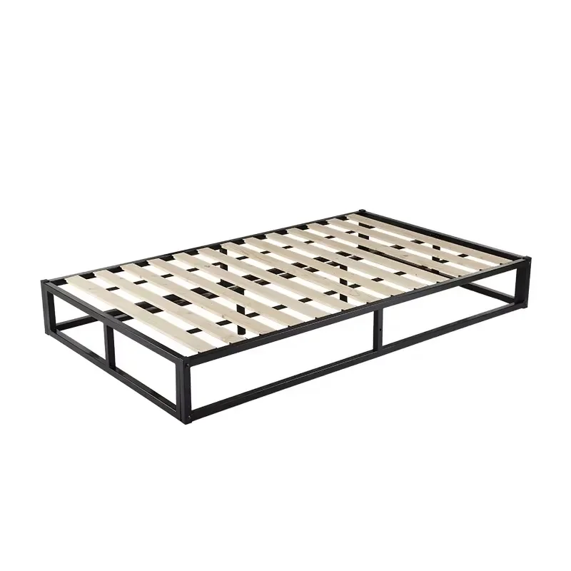 for  Best Selling Metal Platform Bed Frame with  Wood