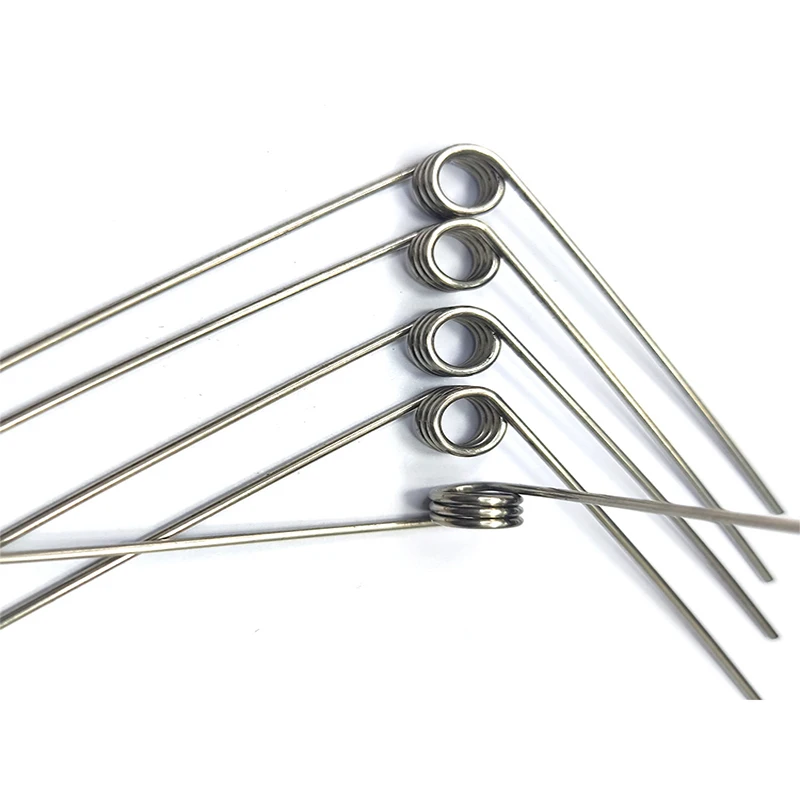 5PCS Reset V-förmigen Feder Draht durchmesser 0,7mm 304SUS Linke Rotation Frühling Links Torsion Frühling Rückkehr laps1/2/3/4/5lap
