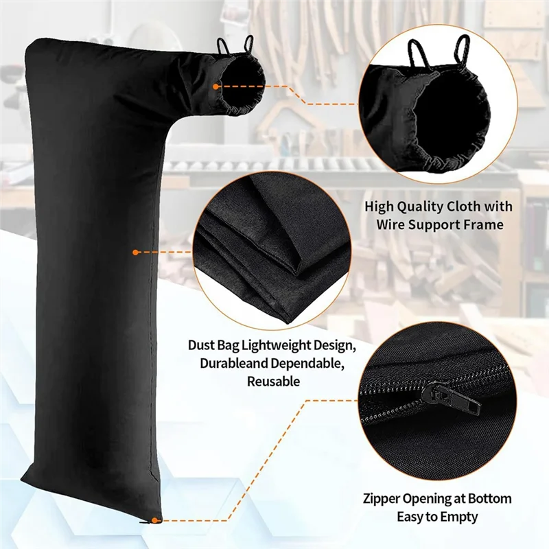 M11K-Table Saw Dust Collector Bag Dust Bag For ///Ryobi/Craftsman/Porter/RIGID/Metabo/Kobalt/Skilsaw/Delta