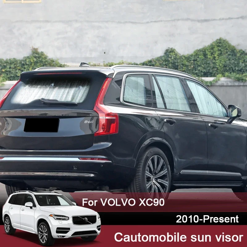 

Автомобильные солнцезащитные козырьки, защита от ультрафиолета для Volvo XC90 2010-2025, оконная занавеска, солнцезащитный козырек, крышка лобового стекла, внутренние автоаксессуары