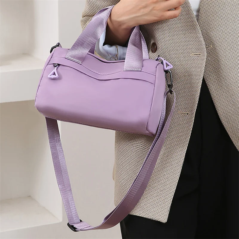 Women's Single Shoulder Bags New Fashion Simple Tide Leisure Crossbody Mom Bags Oxford Cloth Small Square Handbag