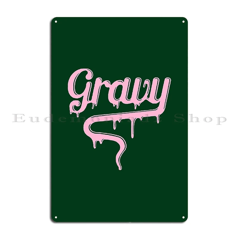 pink gravy hip hop Metal Plaque Customized Garage Garage Garage Decoration Mural Tin Sign Poster