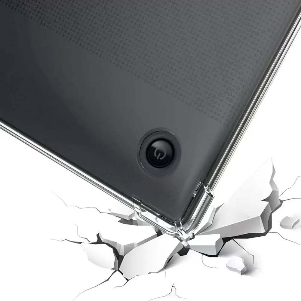 Cover posteriore morbida in TPU trasparente per Kobo Libra custodia protettiva antiurto antipolvere Anti-caduta e-book Reader Case