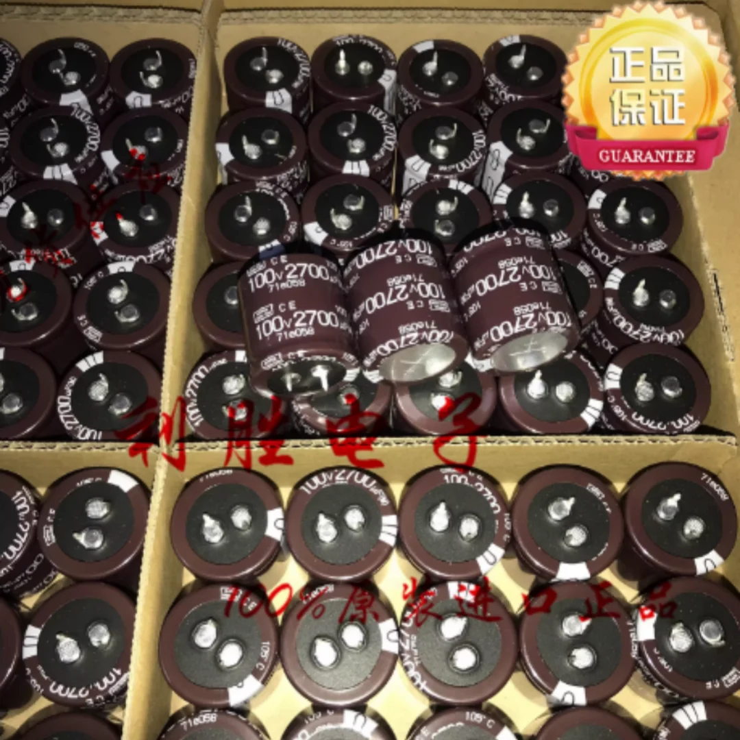 Japanese Black Diamond capacitor 100V2700UF 30*30 CE 105 ° replacement 100V2200UF