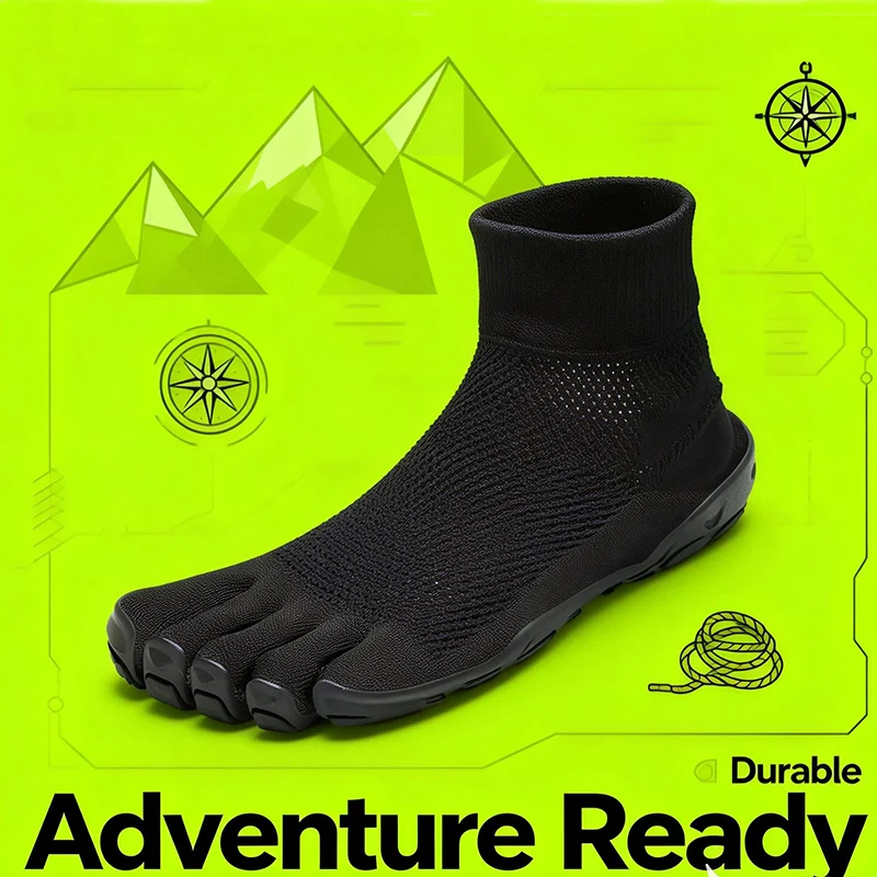 Fünf-Zehen-Sneaker Ultraleichte Schwimm- und Strandschuhe Barfuß-Wasserschuhe Unisex Fünf-Zehen-Schuhe Fitness-Lauf-Yoga-Fußbekleidung – Detail 10
