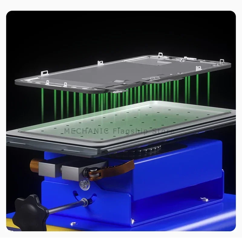 Mecánico 361 SE + separador giratorio multifunción, plataforma de calefacción con rotación de 360 °, inclinación de 45 ° para separación de pantalla de teléfono de 7 pulgadas