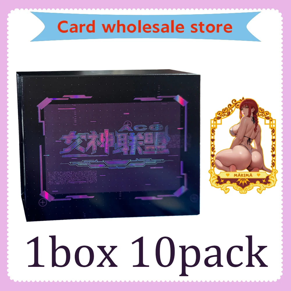 

ACG Goddess Alliance Goddess Story Waifu Cards Booster Box Bikini Swimsuit Girl Figure Card Boy Hobbies Toys Birthday Gifts