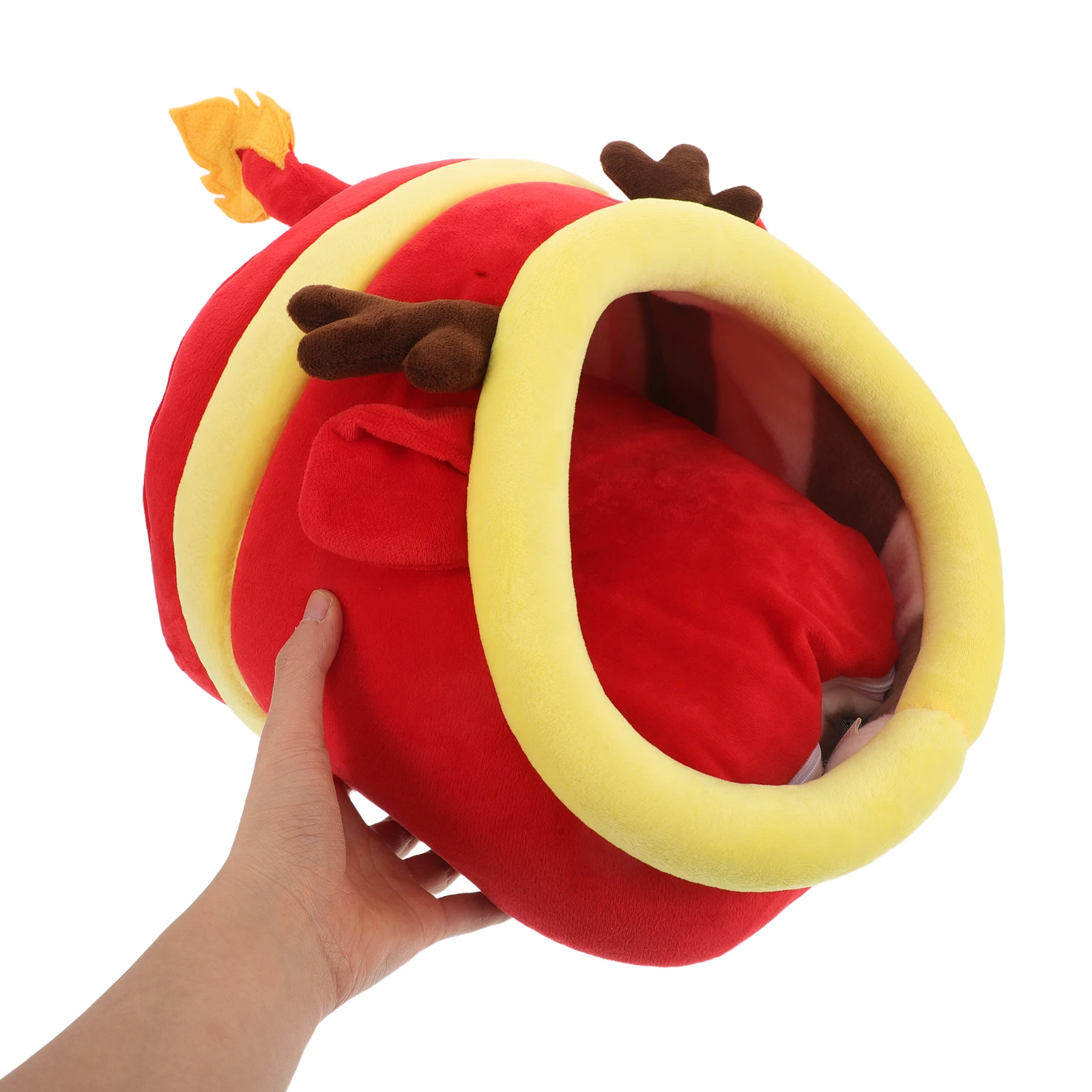 

Pet Bed Small Cotton Ferret Hideaway Toys Cloth Animal Hamster Winter Warming Spherical Nests Comfortable Warm Robust Fabric