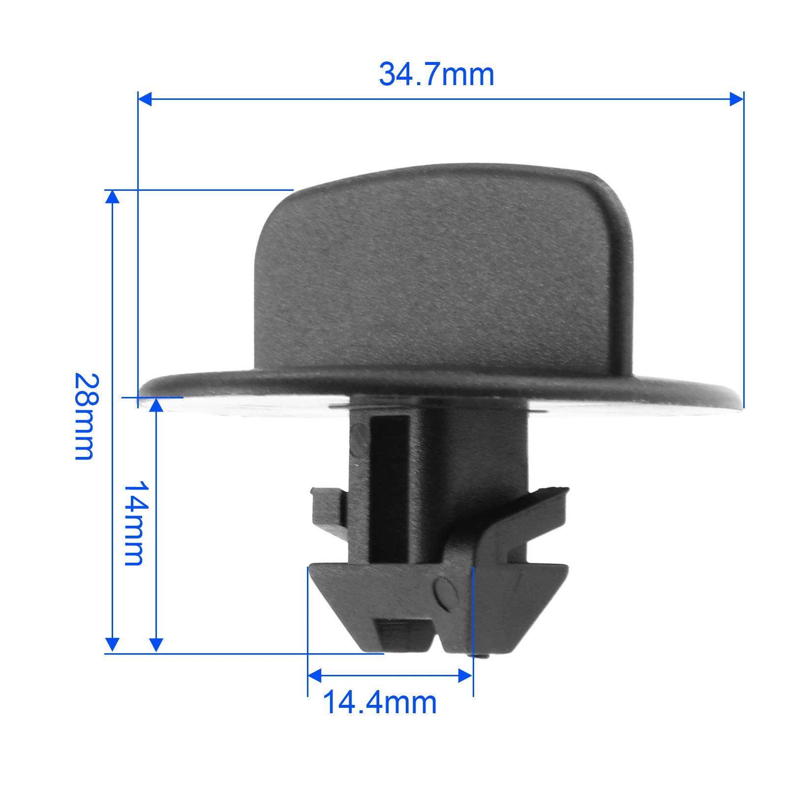 20Pcs/lot Front Bumper Lower Deflector Retainer Clips Buckle Fastener for Jeep Grand Cherokee 2005-2020 68033794AA 68034329AA
