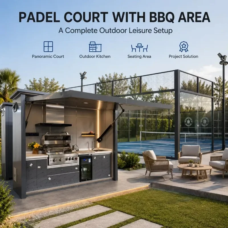 Modular Outdoor Kitchen BBQ Island Grill Station Stainless Steel Cabinet Sink Fridge Patio Garden Bar Counter