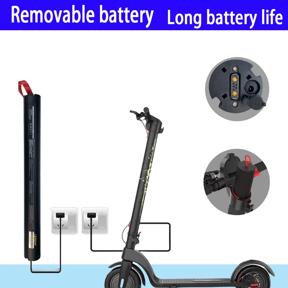 Imagem -06 - Bateria Scooter Dobrável Kickscooter 100 Brand Novidades Built-in 36v 5200mah Es1 Es2 Es3 Es4 E22 E25