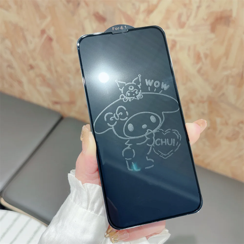 واقي شاشة غير مرئي لـ iPhone ، حماية كاملة من الزجاج المقسى لـ iPhone 15 و 14 و 13 و 12 Pro Max و 15Plus و 11 و XR