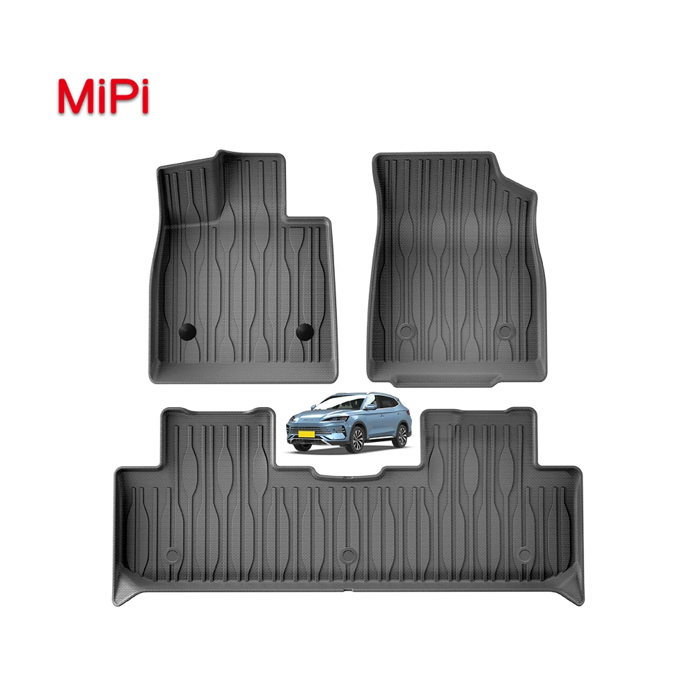 Easy Wash Car Mat For BYD Seal U 2023 TPE 5D Car Floor Mat Custom Song Plus EV Carpet Car Foot Mat Auto Interior Accessories